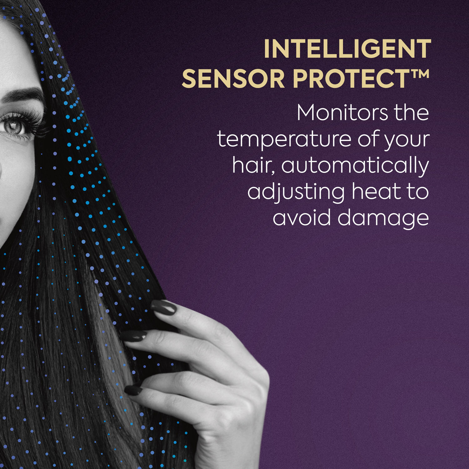 Sensor Protect Styler Intelligent Hair Straightener for Ultra Care