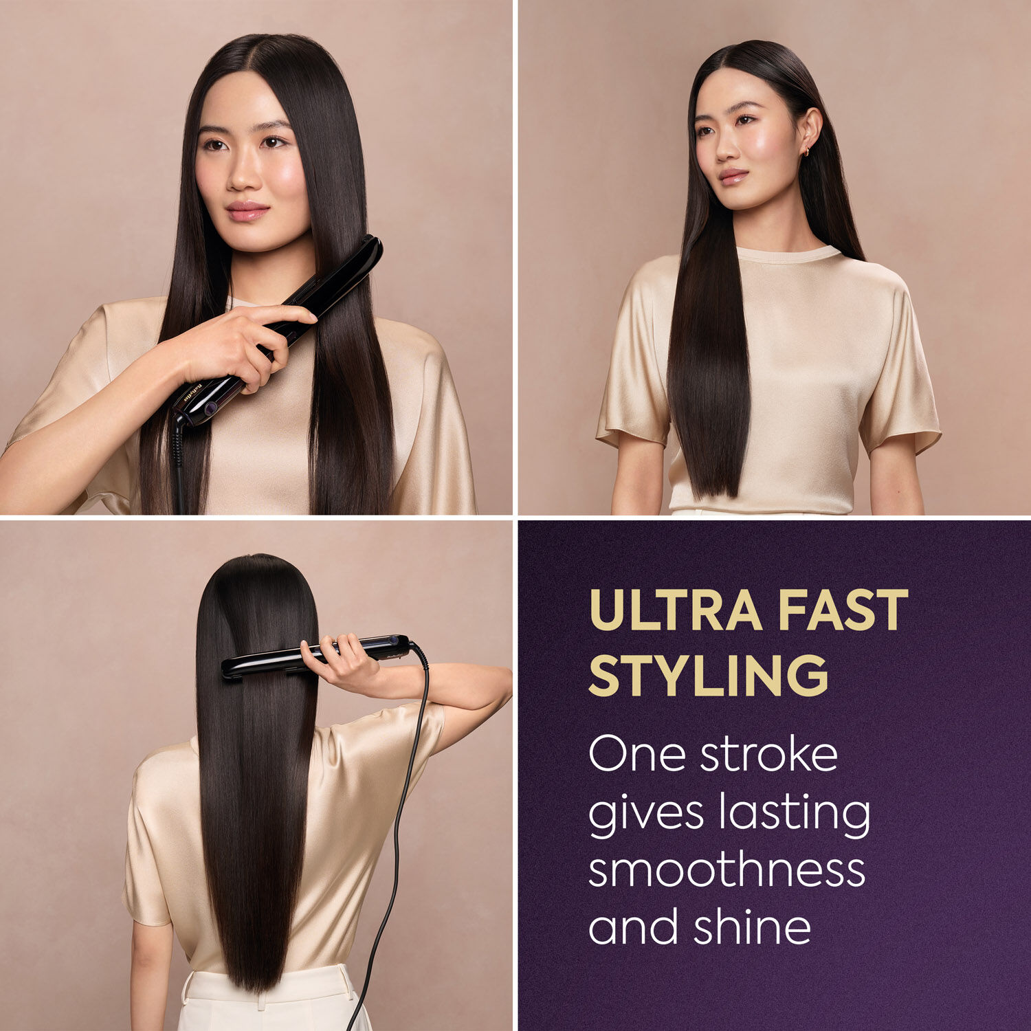 Sensor Protect Styler Intelligent Hair Straightener for Ultra Care