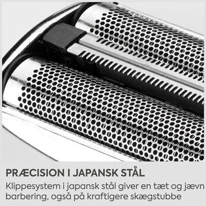Super-X Metal Series Double Foil Shaver (Silver)