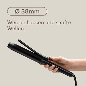 Lockenstab mit Klammer - &Oslash; 38mm