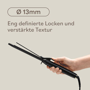 Lockenstab mit Klammer - &Oslash; 13mm