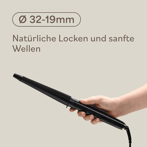 Konischer Lockenstab - &Oslash; 32-19mm