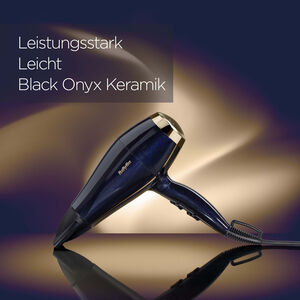 Black Onyx Haartrockner - Made in Italy