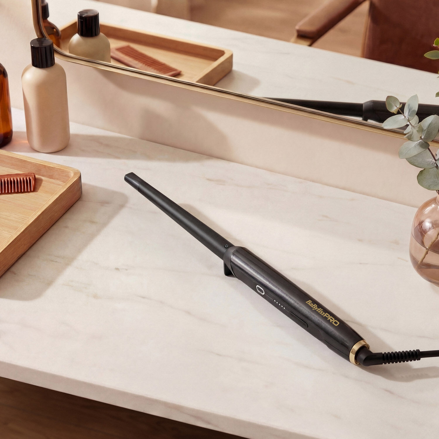 BaByliss PRO BAB2480E konusni uvijač za kosu 19-13 mm