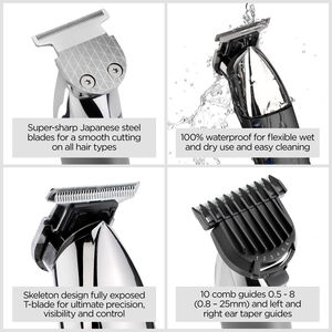 BaByliss Super-X Metal Series Beard & Stubble Trimmer