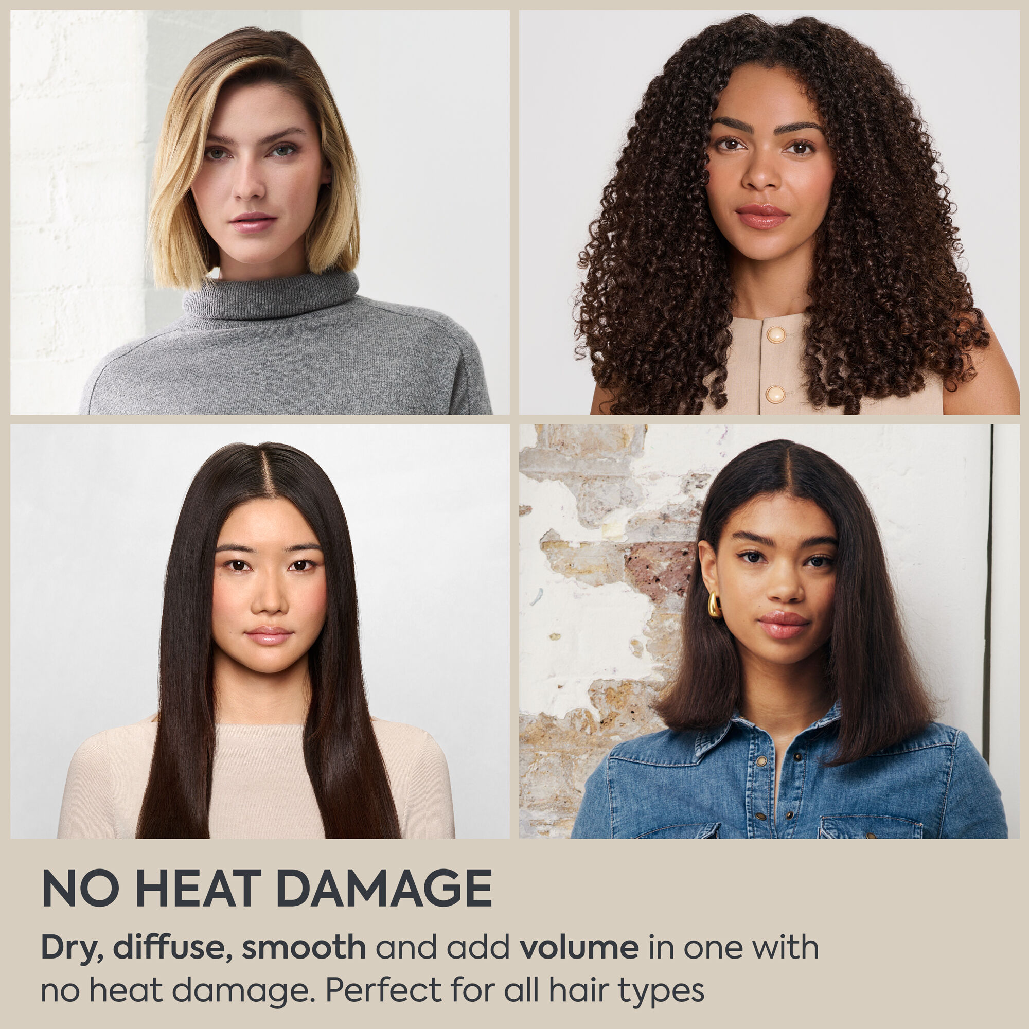 Air Wand Gold Wet-to-Dry Hair Dryer, Straightener & Styler