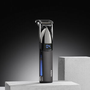 Super-X Metal Series Cordless Stubble Trimmer (Black Edition)