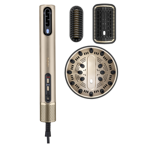 Air Wand Gold Wet-to-Dry Hair Dryer, Straightener & Styler
