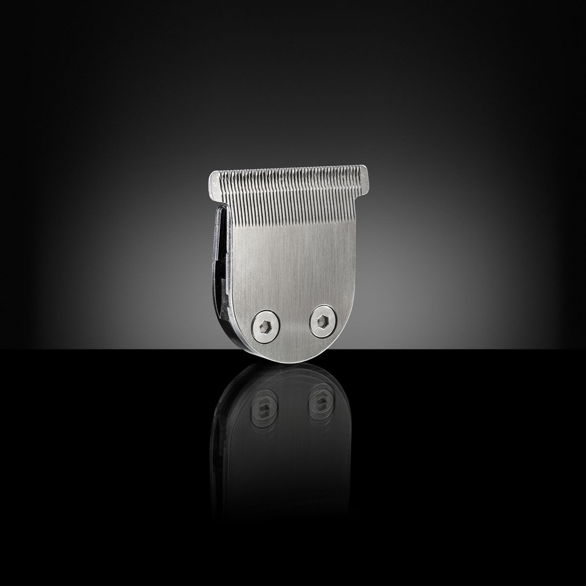 Japanese Steel T-Blade on dakr background