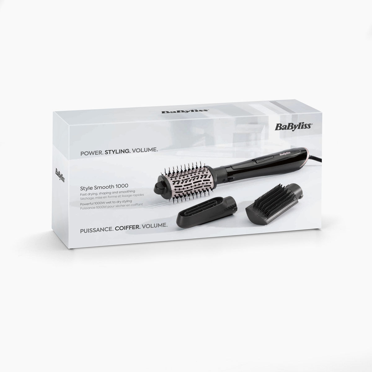 Brosse Soufflante Babyliss AS136E Air Style 1000 - Ouvert Mais Jamais Utilisé