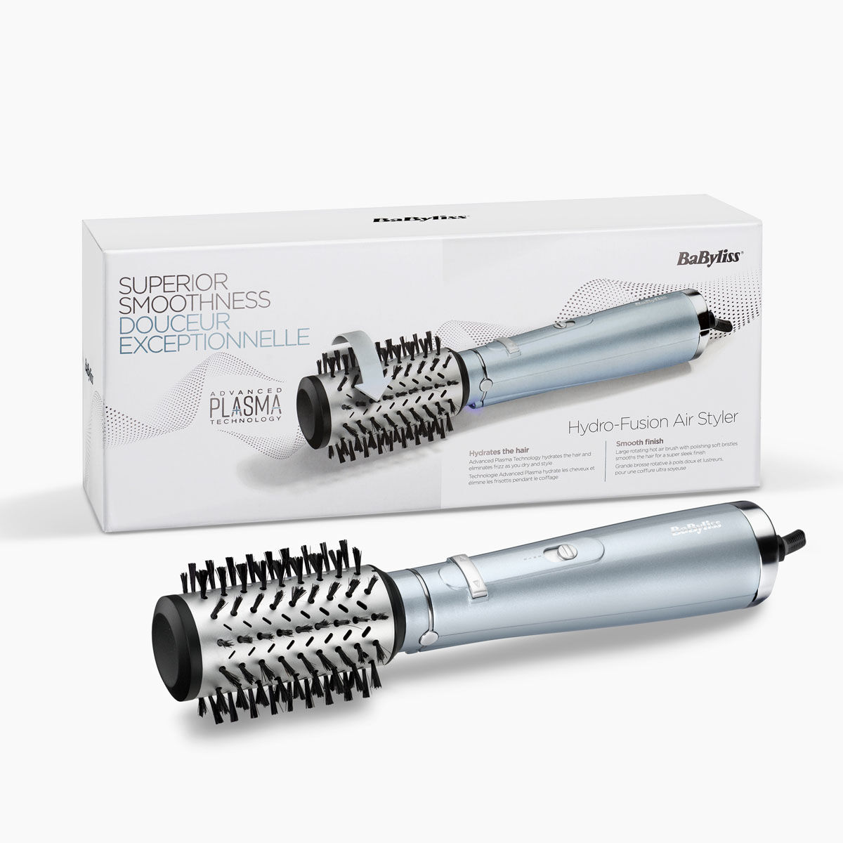 Cepillo de aire rotatorio Hydro-Fusion AS773E BaByliss