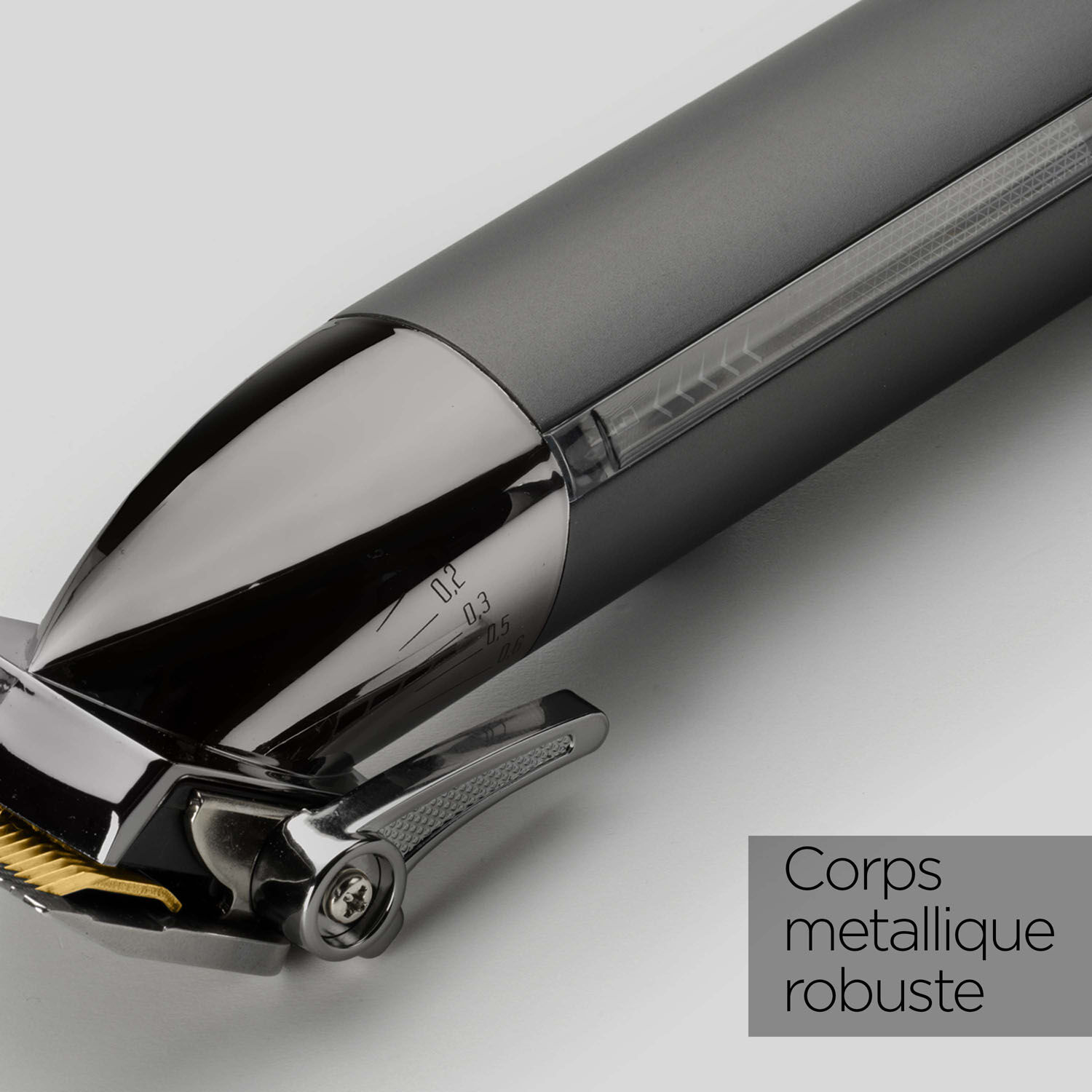 Corps
metallique robuste