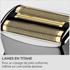 Rasoir &eacute;lectrique &agrave; double grille Super-X Metal