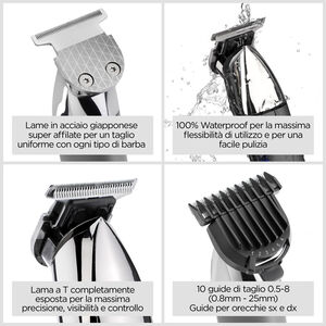 Regolabarba Cordless Super-X Metal Series