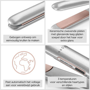 Cosmos Styler Glad en Moeiteloos Stijltang
