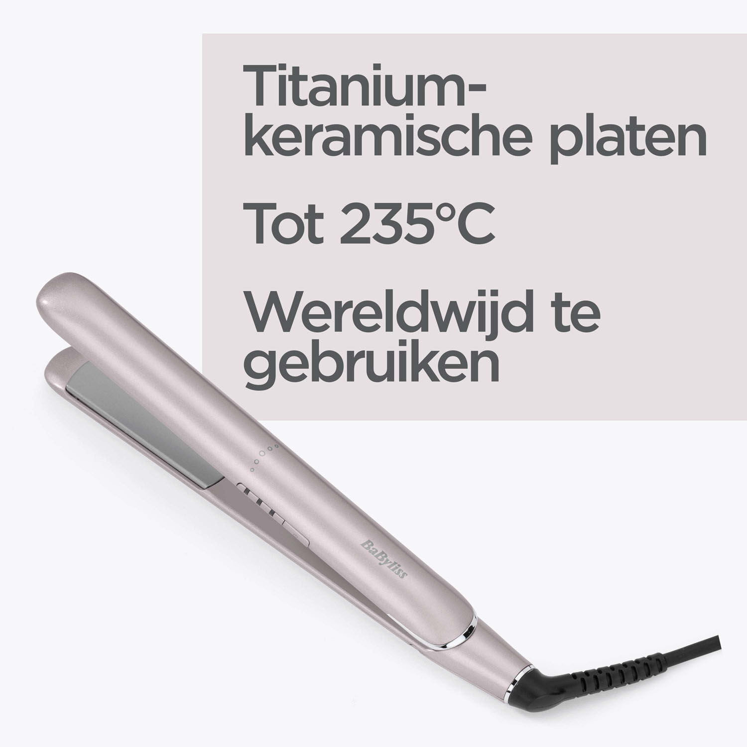Titanium-keramische platen. Tot 235&deg;C. Wereldwijd gebruik
