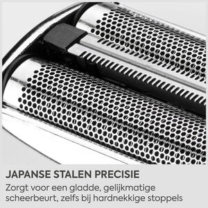Super-X Metal Series Scheerapparaat met dubbele scheerfolie (Zilver)