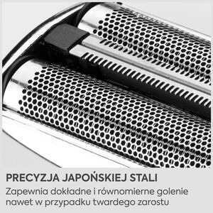 Golarka foliowa Super-X Metal Series (dwugłowicowa, srebrna)