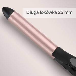 Lok&oacute;wka Rose Quartz 25mm Tong