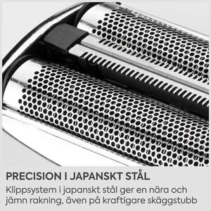 Super-X Metal Series Double Foil Shaver (Silver)