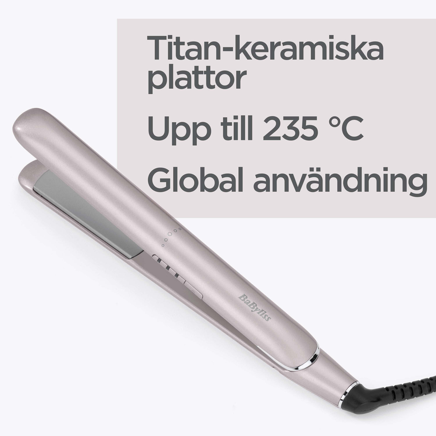 Titankeramiska plattor. Upp till 235&deg;C. Global anv&auml;ndning