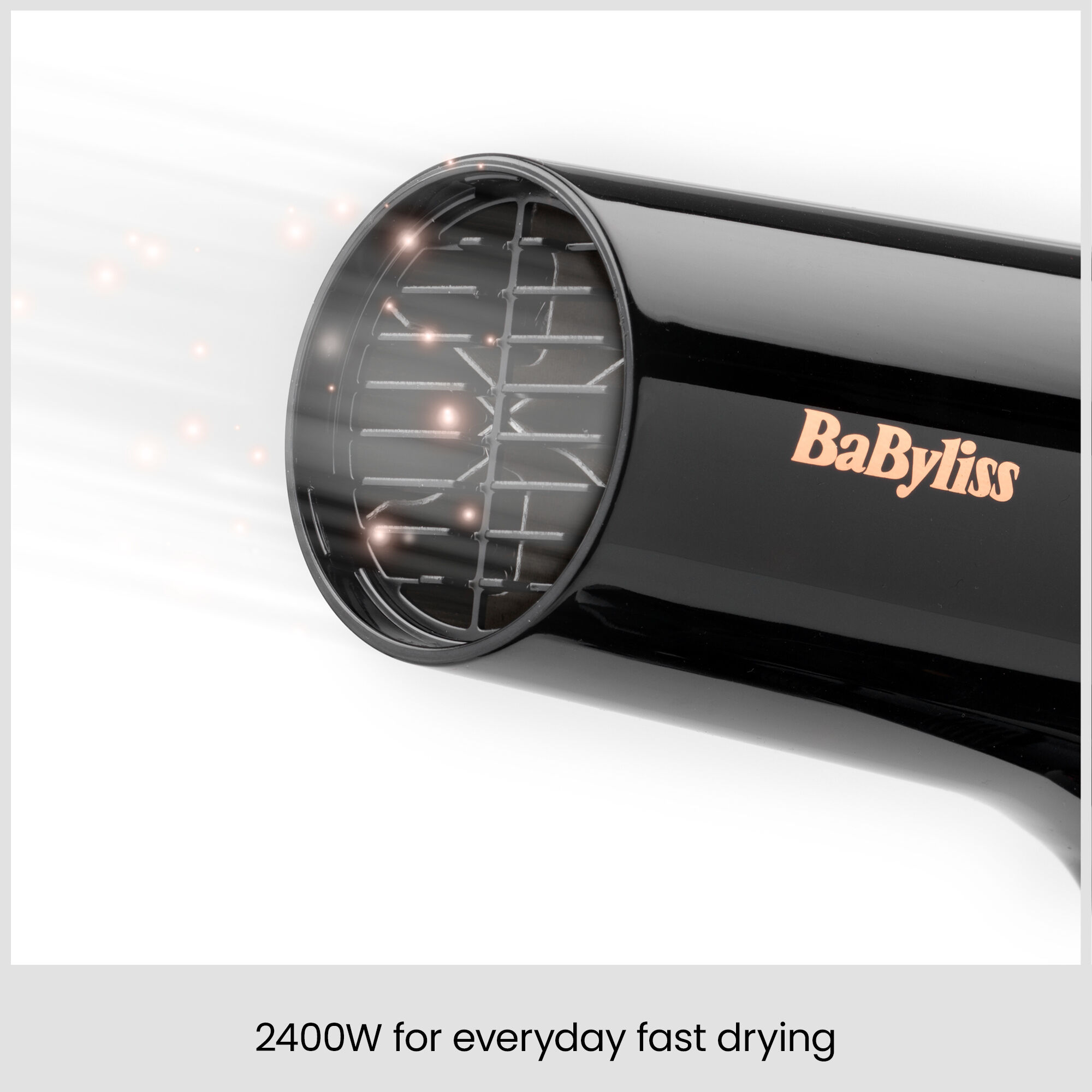 2400W for everyday fast drying
