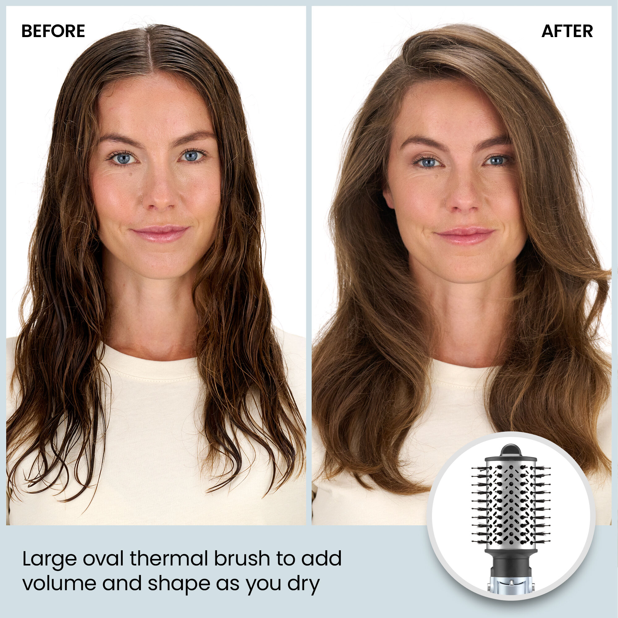 Hydro-Fusion Anti-Frizz 4-in-1 Hair Dryer Brush