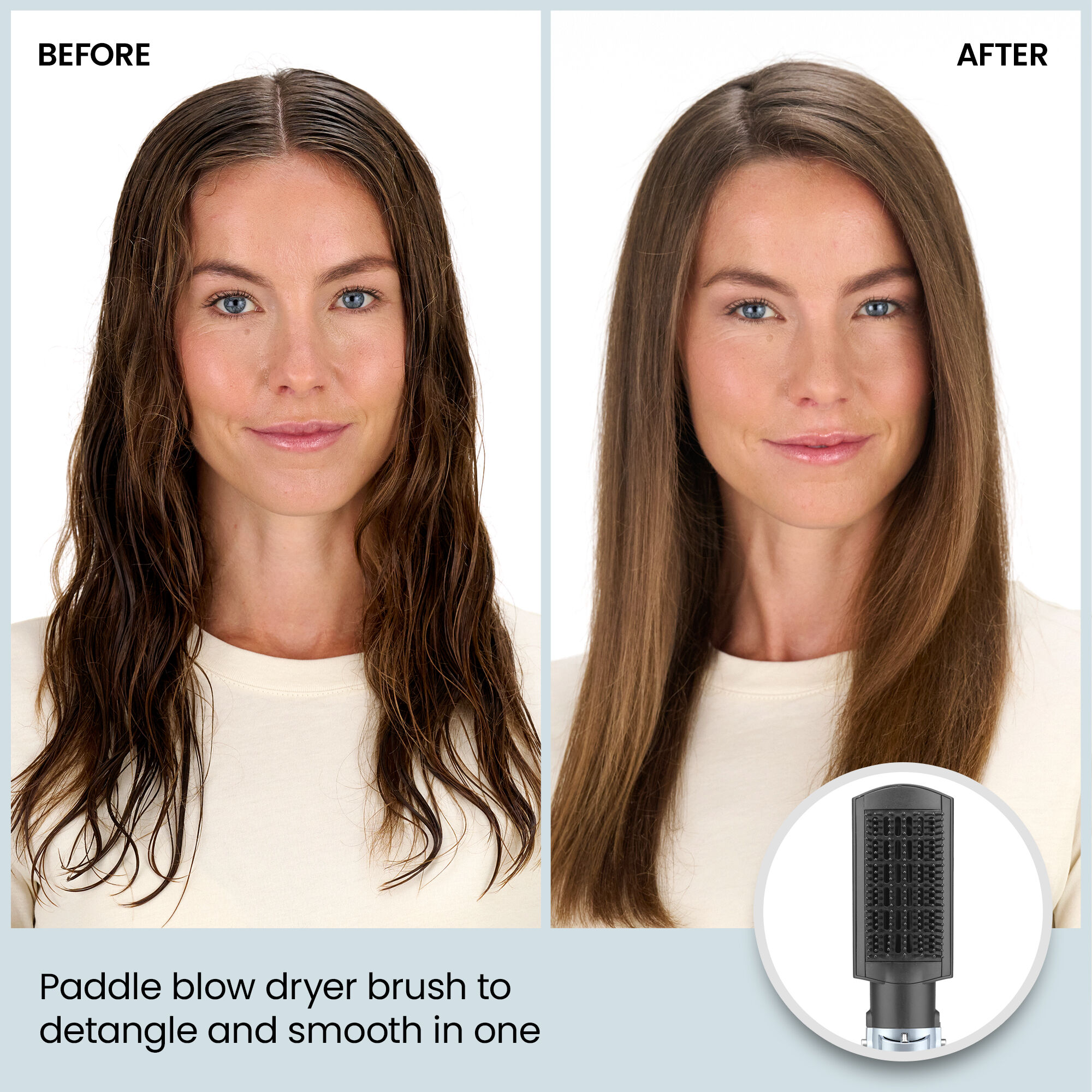 Hydro-Fusion Anti-Frizz 4-in-1 Hair Dryer Brush