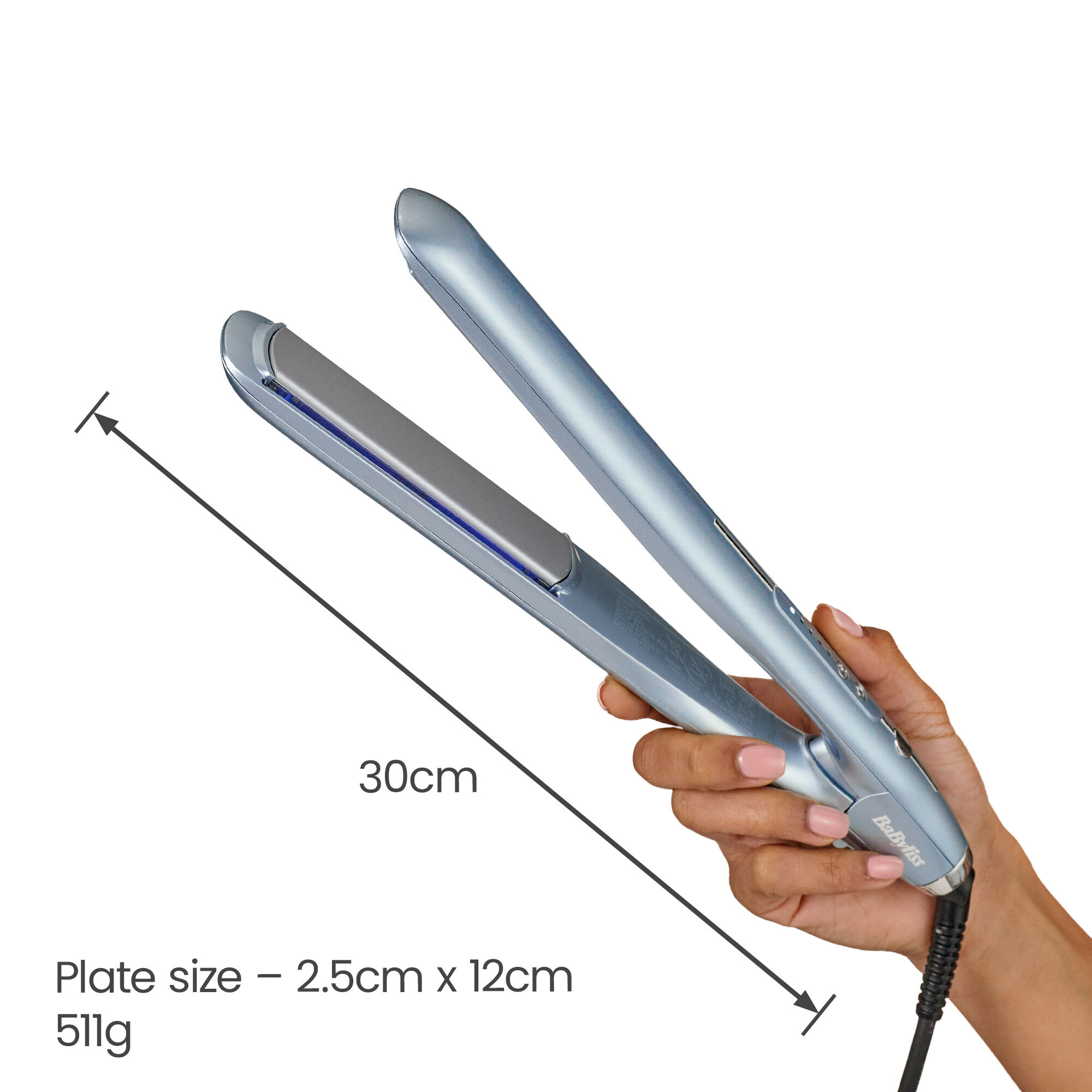 Hydro-Fusion Anti-Frizz Hair Straightener