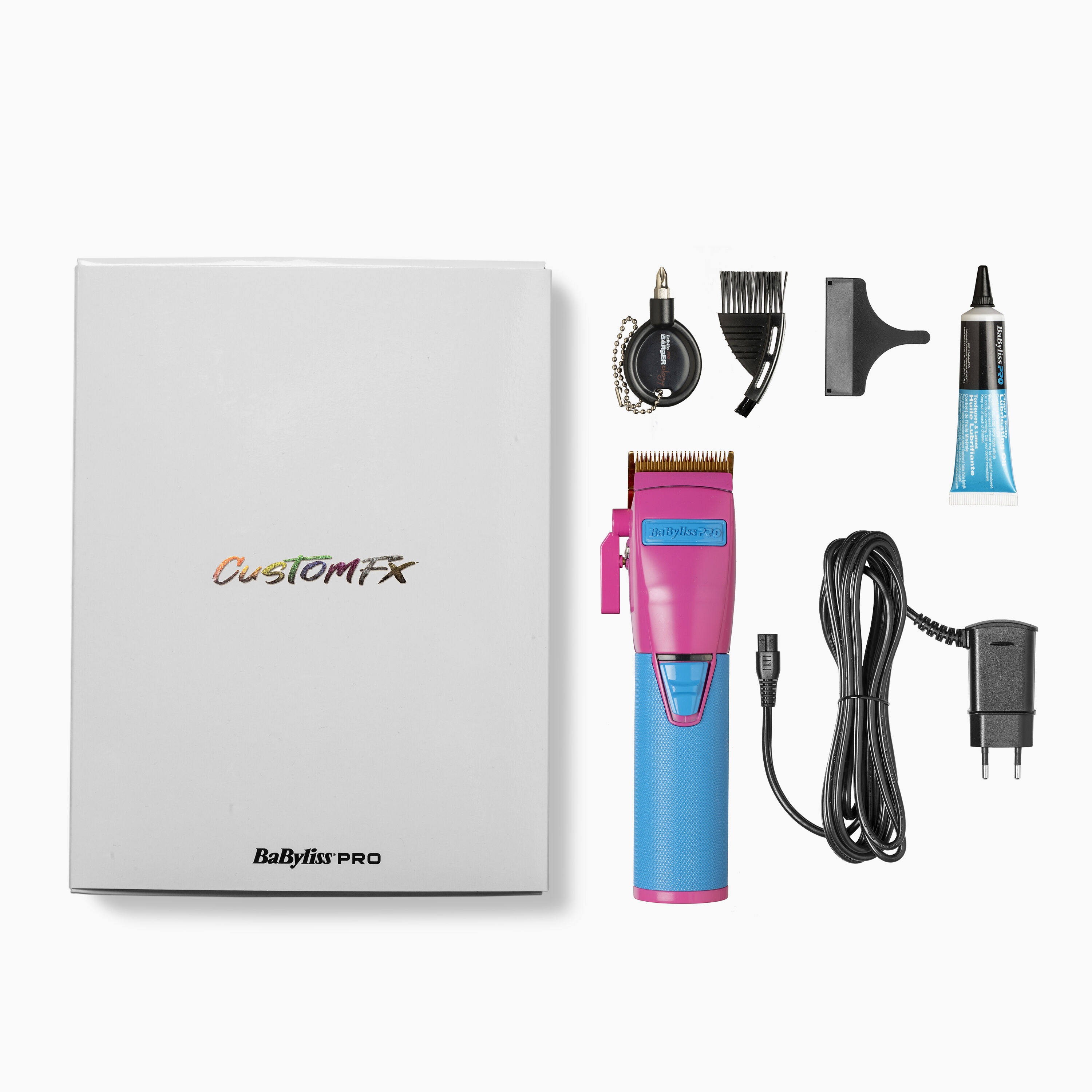 BaBylissPRO CustomGX Cordless Super Motor Clipper, mit Karton und Zubeh&ouml;r
