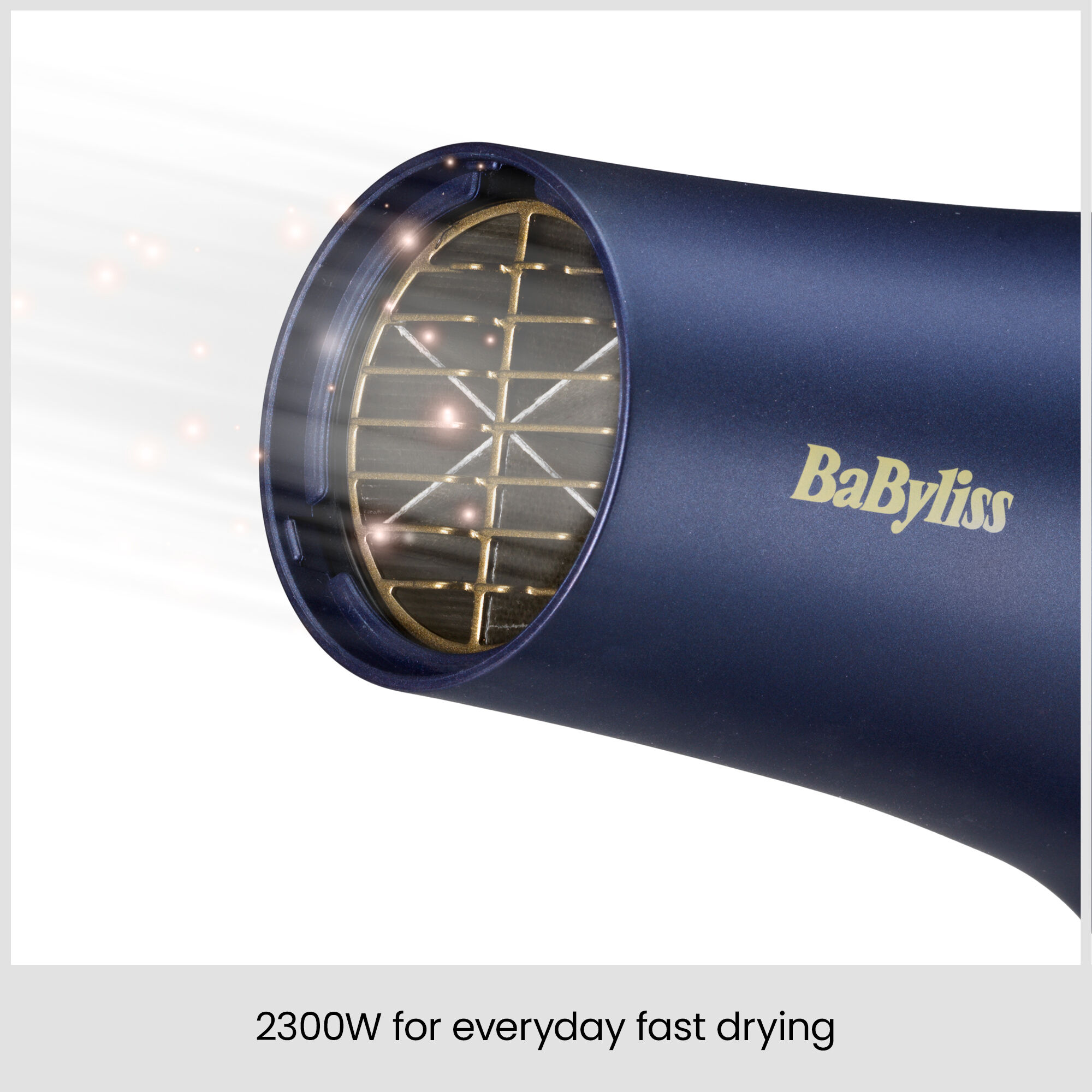 2300W for everyday fast drying