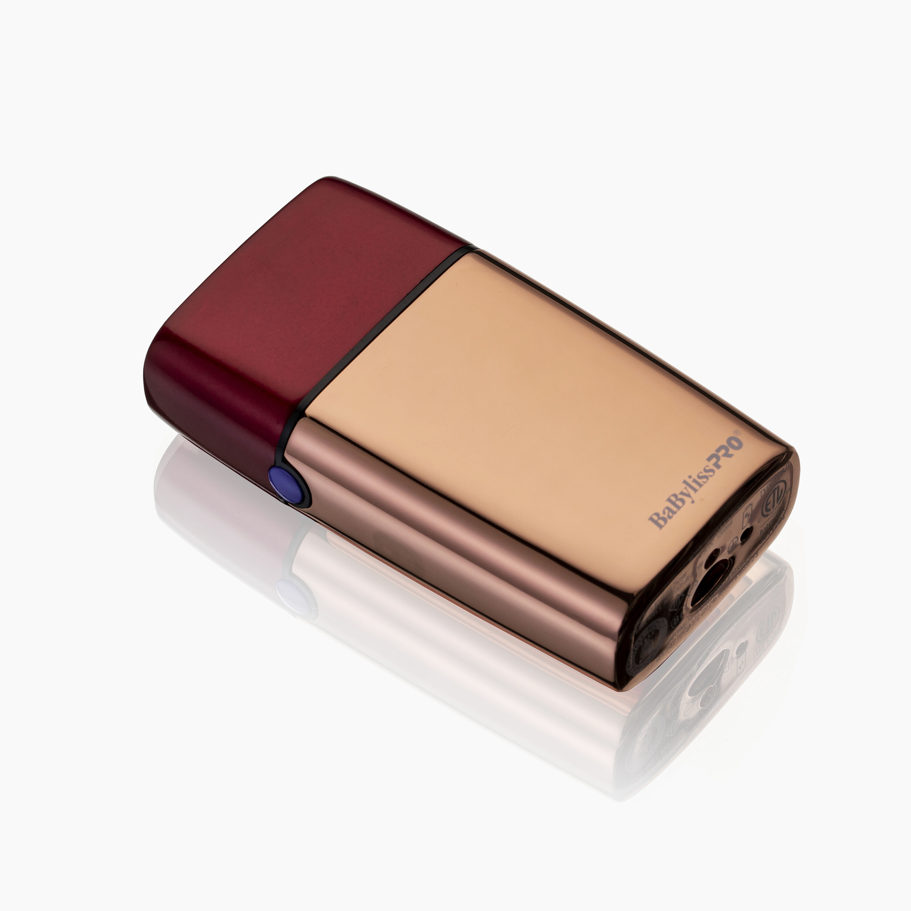 BaBylissPRO CustomFX Foil Shaver met rode en ros&eacute;gouden aanpassingen