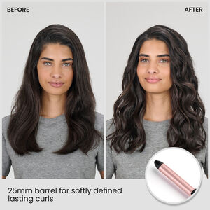Rose Quartz 25mm Curling Tong