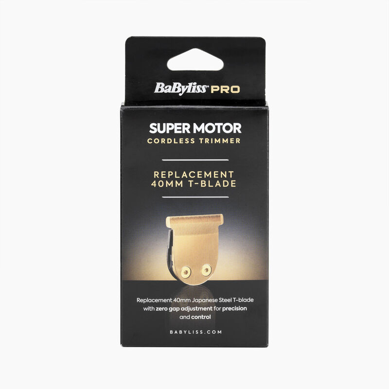 Super Motor Cordless Trimmer Replacement 40mm T-Blade (Gold