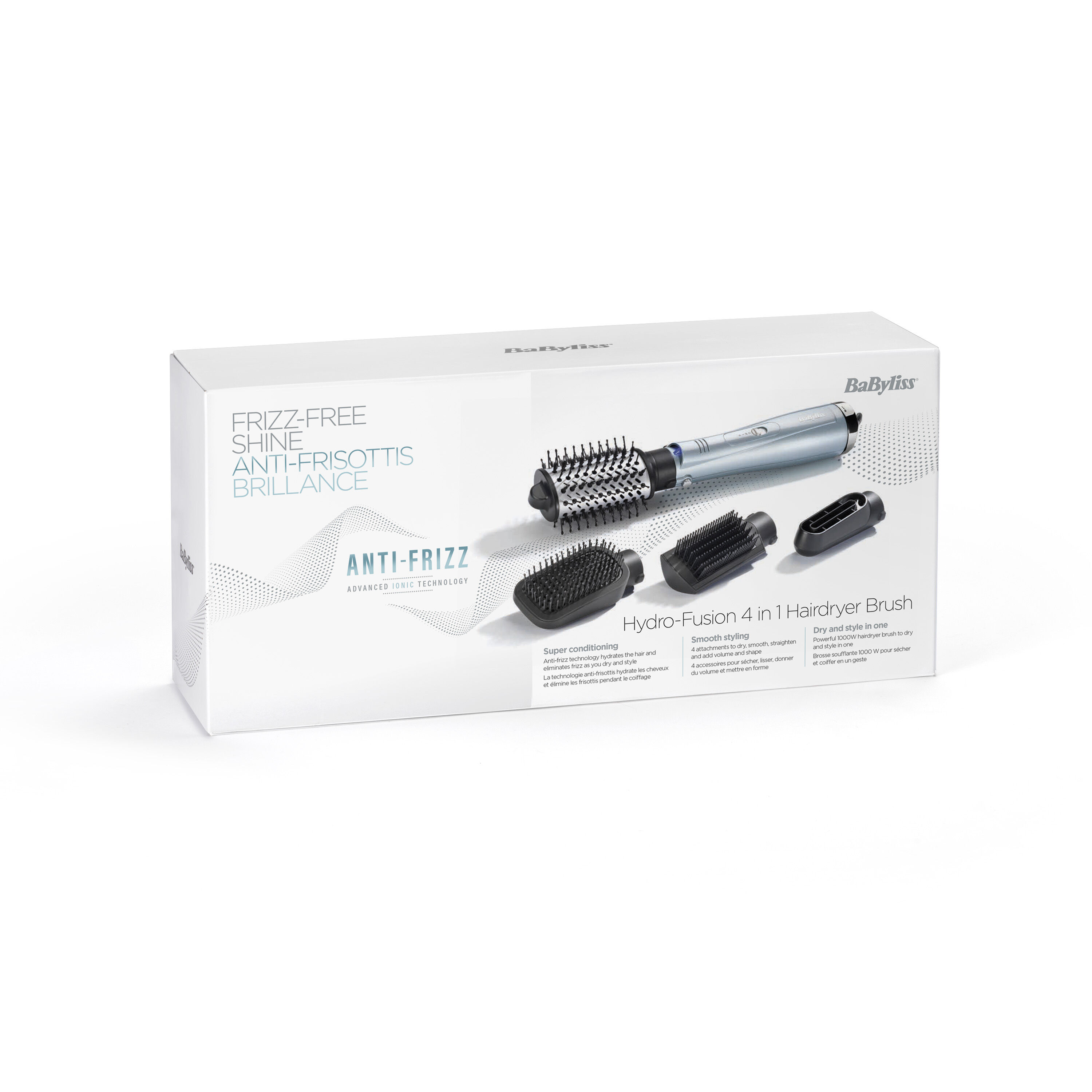 Hydro-Fusion Anti-Frizz 4-in-1 Hair Dryer Brush