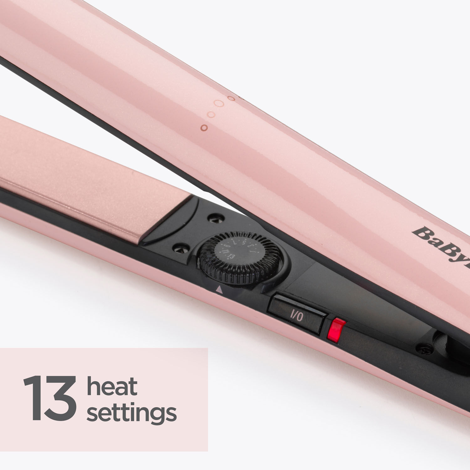 Pink Rose Blush 235 Hair Straightener BaByliss