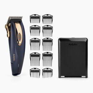 Super Clipper XTP Hair Clipper, 10 Comb Guides & Case
