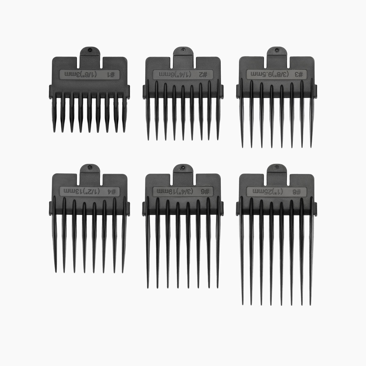 6 comb guides (grades 1,2,3,4,5,6,8)