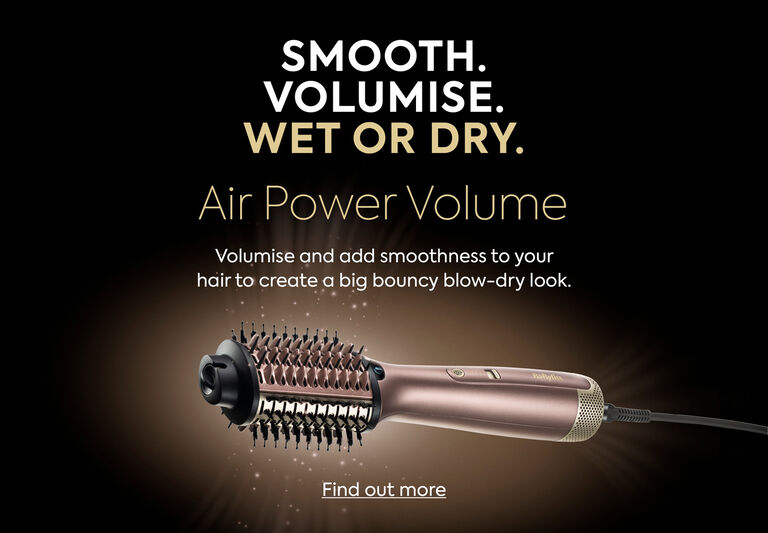 Air Power Volume - Volumise and add smoothness to your hair to create a big bouncy blow-dry look.